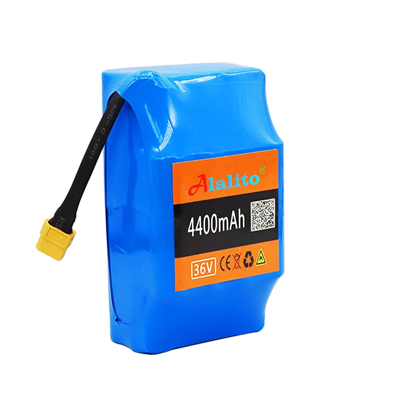 100% новый 36v 4.4ah литиевая батарея 10s2p 4400mAh лития ионный пакет 42В 4400 мАч скутер твист