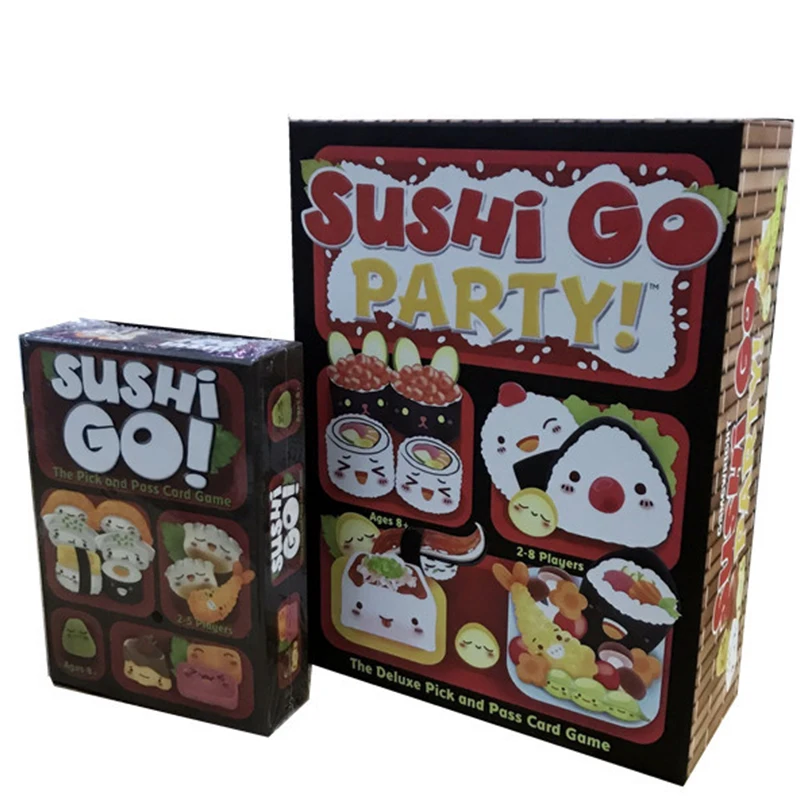 

Interactive Sushi Educational Board Game Parent Child Party Pick Pass Card Toy