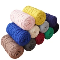 6pcspacks 1 2kg t shirt yarn for knitting blanket carpet handbag crochet cloth yarn cloth thick thread diy hand yarn