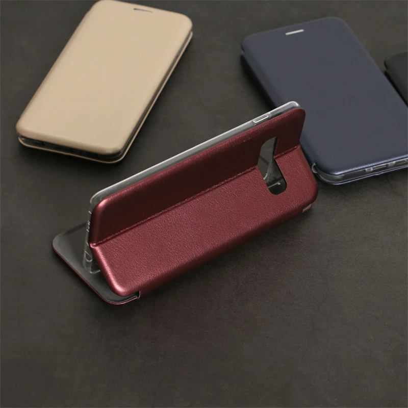 Для samsung S10 Plus чехол Mofi для samsung S10E Чехол-книжка с откидной крышкой чехол-книжка S10 S9 S8 Plus Чехол черный винный красный темно-Золотой