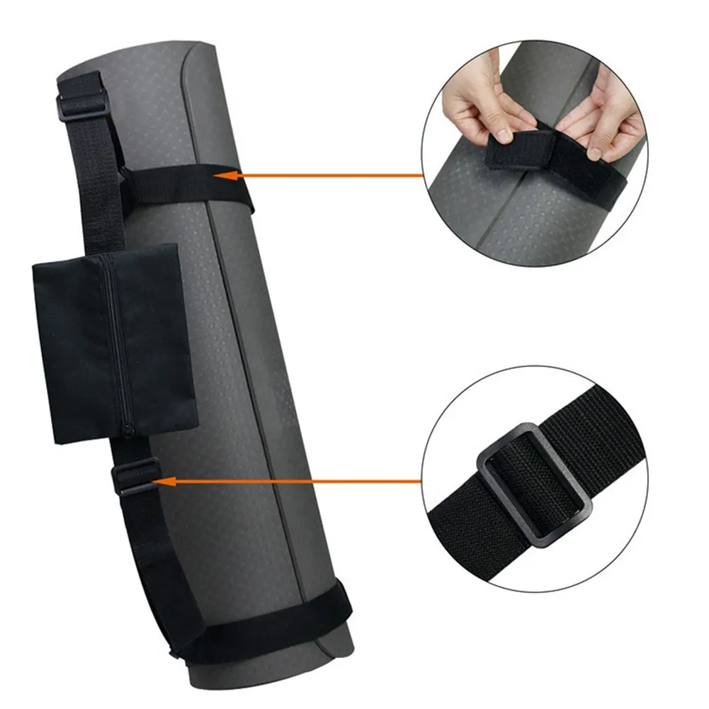 

Yoga Mat Strap Belt Adjustable Straps Carrier Sports Sling Shoulder Carry Belts Fitness Elastic Yoga Belt Durable High Quality