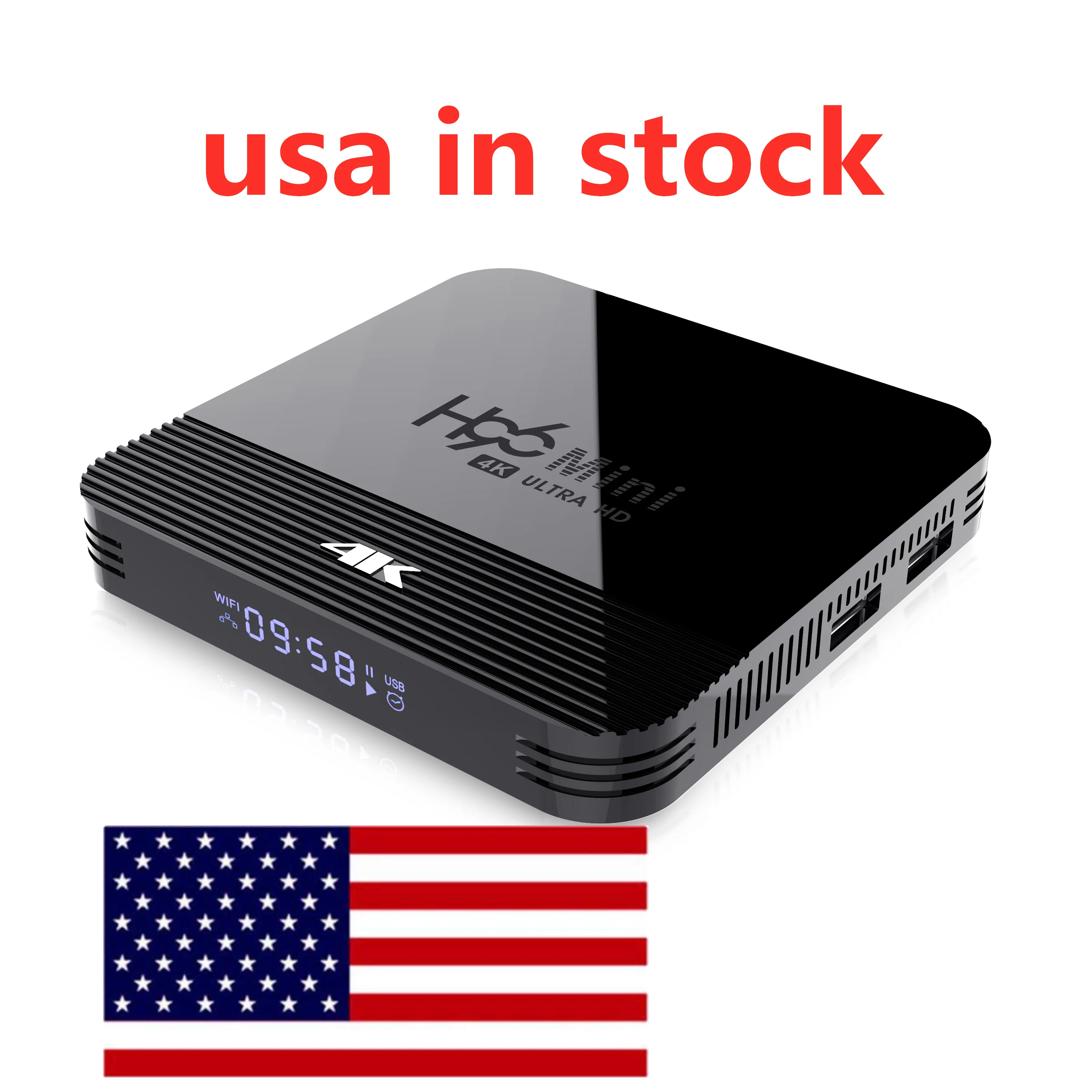 Франция США телефон 10 шт./лот H96 Mini H8 ТВ-приставка Android 9 0 2 Гб 16 RK3228 4G/Φ Wifi BT4.0 4K Google