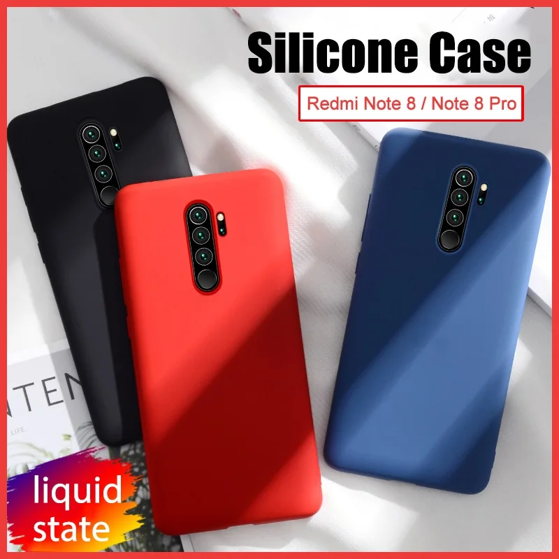 Чехол для Xiao mi Red Note 8 7 K20 Pro Силиконовый Жидкий чехол Xio 7A 6 6A телефона оригинальный |