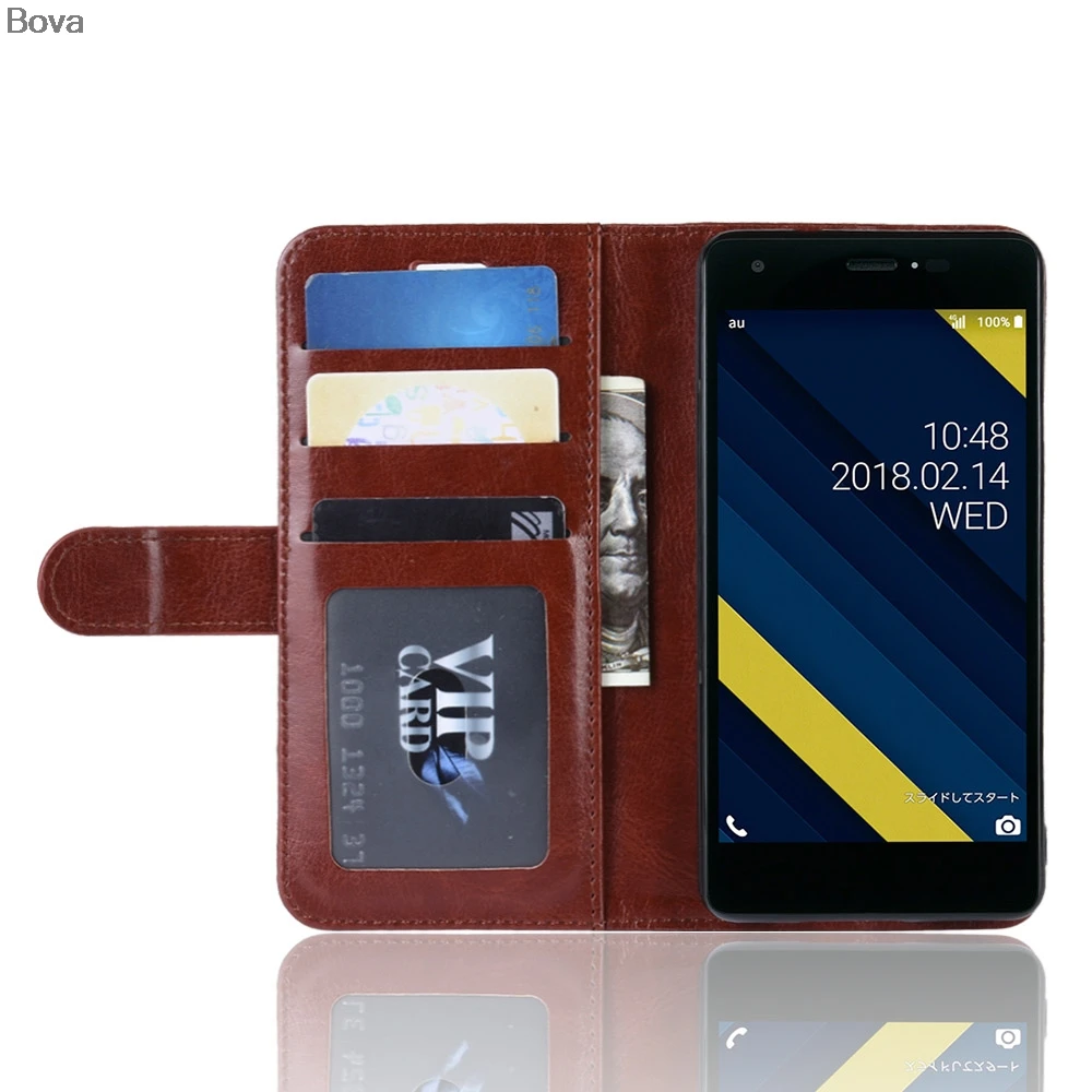 Премиум пу кожаный чехол держатель карты Чехол для Kyocera KYV44 защитный fundas|Бамперы| |