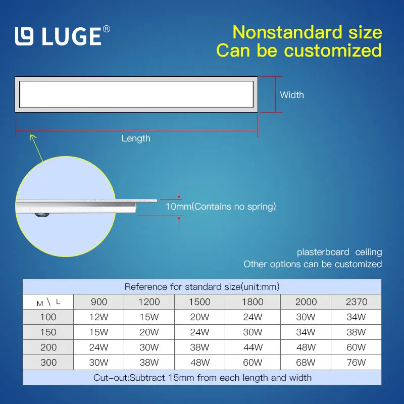 Ультратонкая светодиодная лента с пружинным зажимом 1 см плоский светодиодный