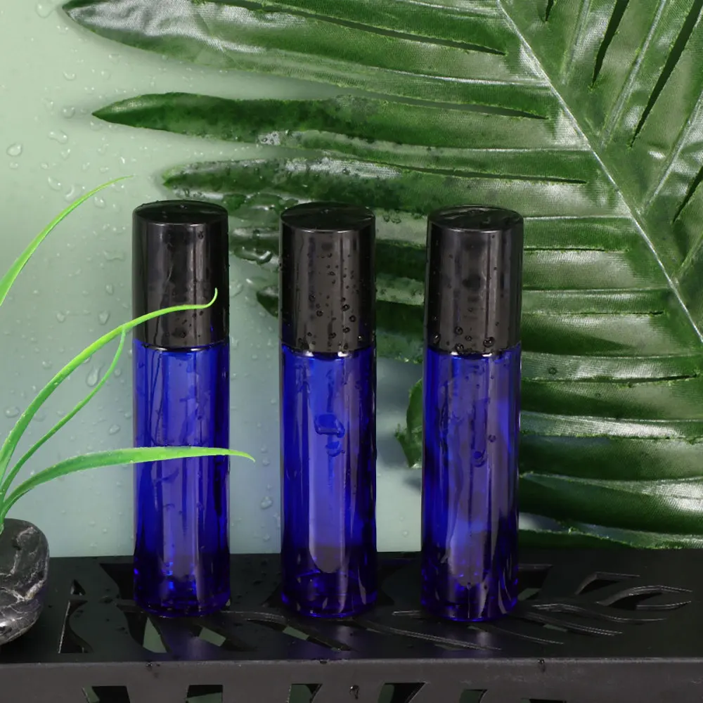 

8pcs Perfume Roller Bottles Essential Oil Bottles Roller Bottles Subpackage Containers 10ml