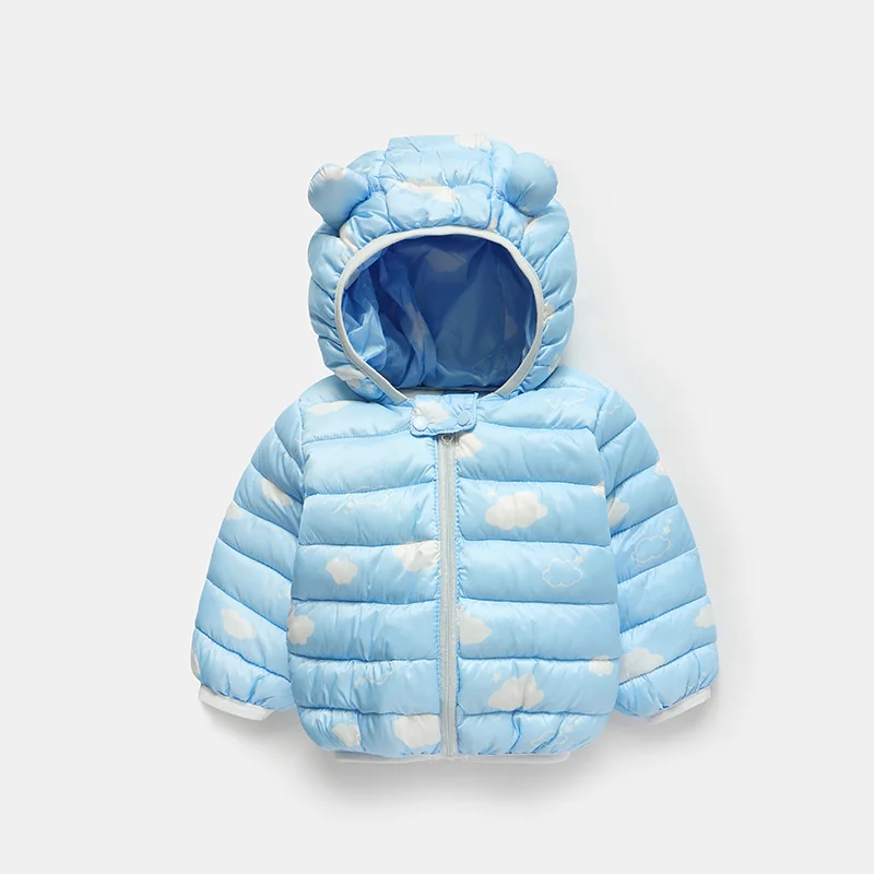 Spring/fall Light children's winter jackets Kids cotton Down Coat Baby jacket for girls parka Outerwear Hoodies Toddler Boy |