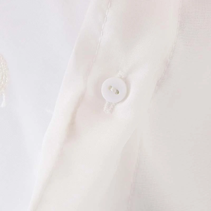 2019 осенние женские топы и блузки в горошек шифоновая блузка женская с бантом