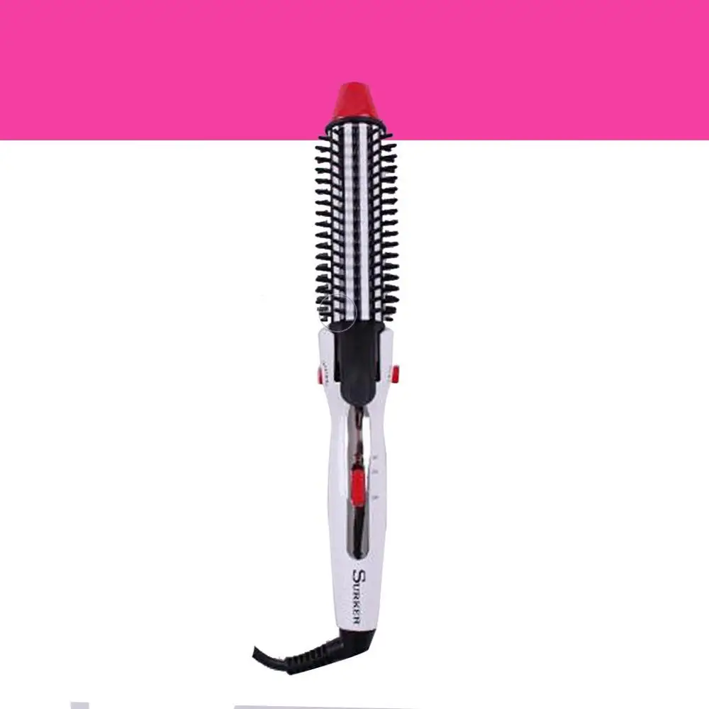 Рулон прямо двойного назначения волосы щипцы для завивки волос 3 в 1 выпрямитель