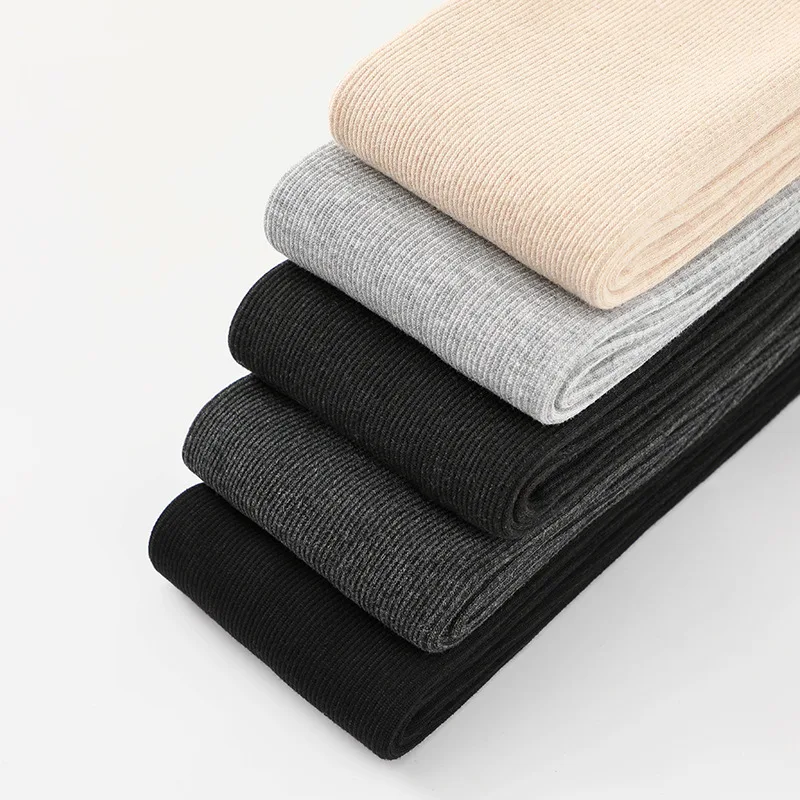 Зимние женские флисовые колготки хлопковые полосатые высокоэластичные плотные