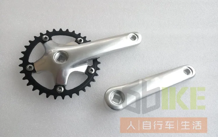 110 BCD велосипедный кривошипный комплект Crankset 140 мм длина 5 рычаг алюминиевый сплав для детский велосипед