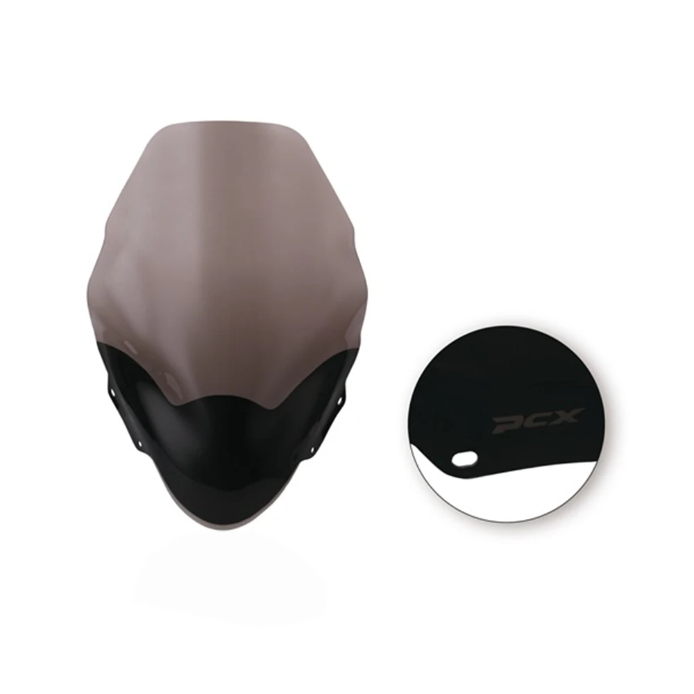 

Universal Motorcycle Windshield Windscreen Windproof For Honda PCX 125 PCX125 150 2013-2017