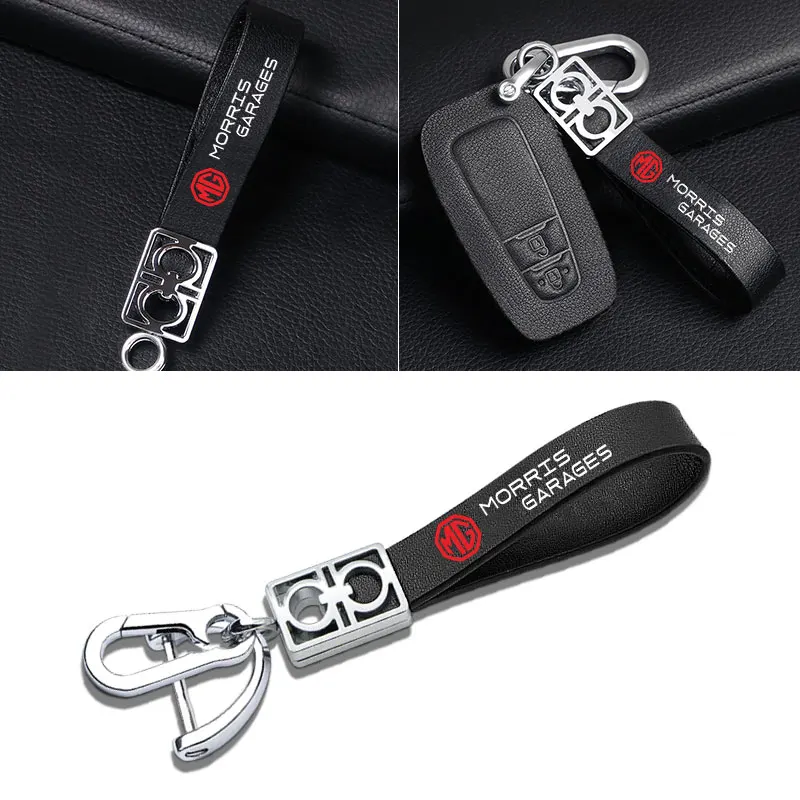 

1pcs Car Keychain Auto Trinket Pendant Key Ring For Morris Garages MG GT MG3 MG5 MG6 MG7 MG3SW MGTF MG996R HS MG90S MG995 ZR