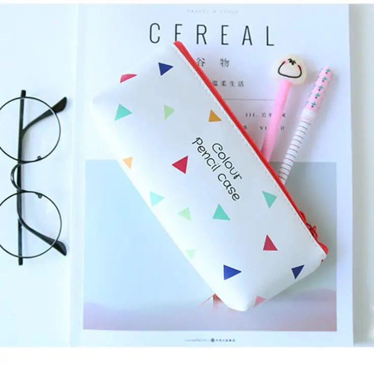 Чудесный Цвет из искусственной кожи Большой Ёмкость канцелярских