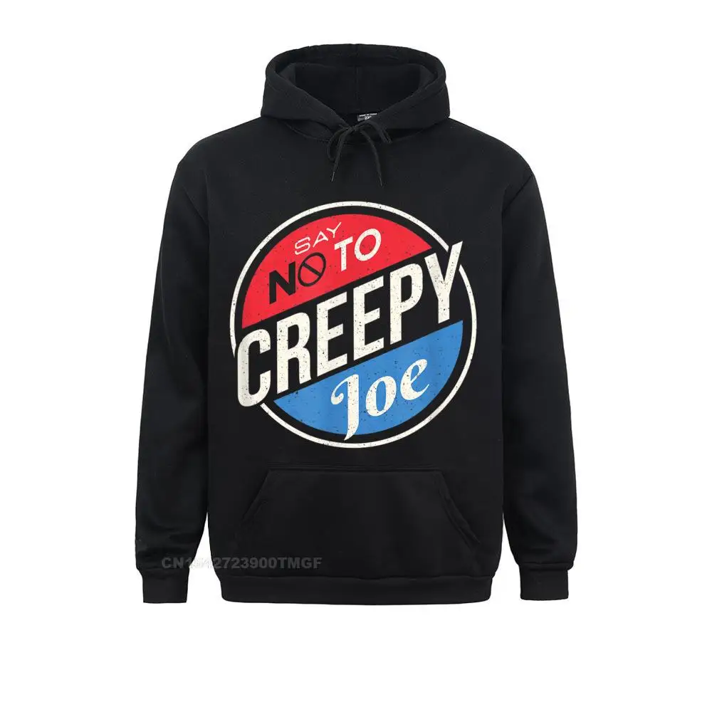 Comics Funny Anti Joe Biden Creepy Joe Men Oversized Hoodie Sweatshirts Hoodies Long Sleeve for Men Discount Sweatshirts