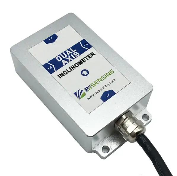 

BWSENSING Dual Axis Inclinometer BWH527 Accuracy 0.003 Deg Modbus Digital Output RS232 RS485 TTL Modbus for optional