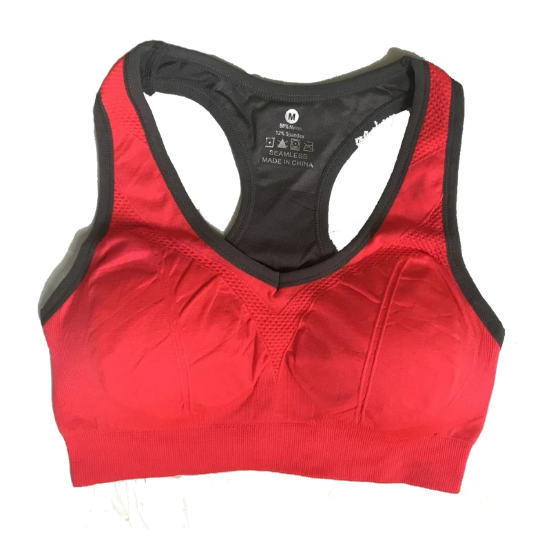 Лидер продаж профессиональный женский спортивный бюстгальтер для фитнеса пуш-ап