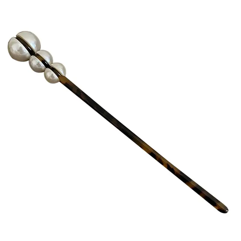 

Retro Hanfu Hairpin Woman Pearl Hair Stick Ancient Style Hair Bun Maker