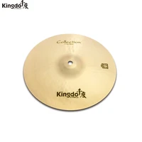 kingdo b20 100 handmade collection jazz series 8 splash cymbal for drum set cymbal set