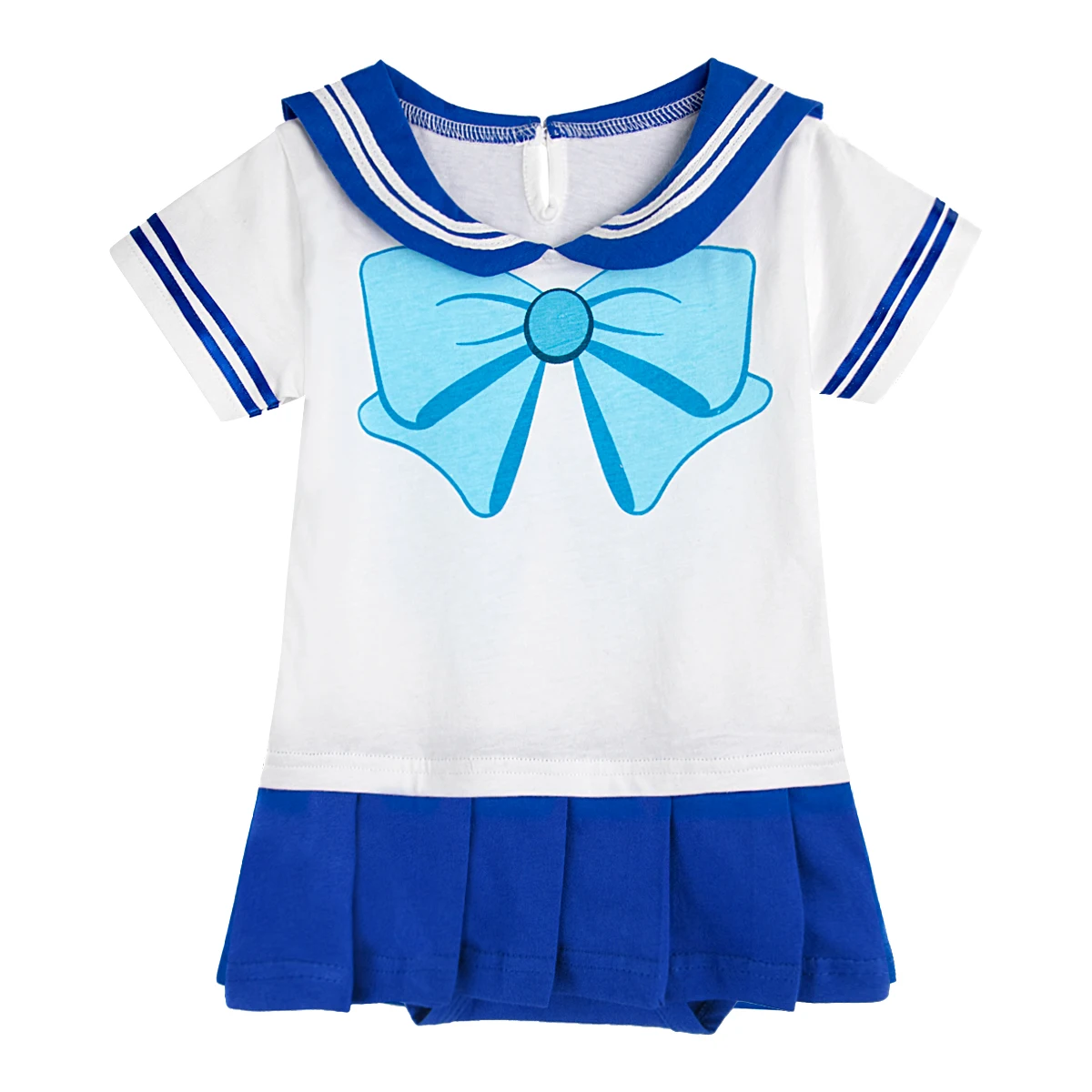 Sailor Mercury Костюм Сейлор Мун для маленьких девочек; костюм японского аниме; костюм милого солдата; костюм принцессы Усаги; теплые гетры; носки - Цвет: Sailor Mercury