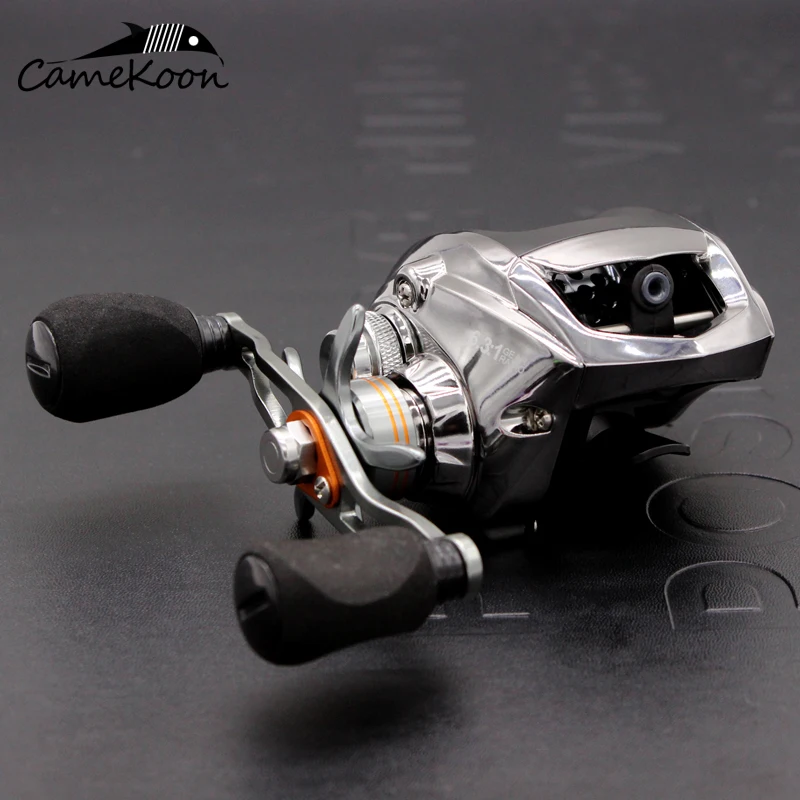 Рыболовная катушка CAMEKOON с очень алюминиевой мелкой шпулей максимальное