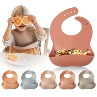 best gifts for newborns solid silicone baby feeding bibs burp cloths bandana fashionable aprons babador breastplate baby stuff