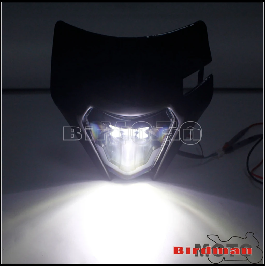 

Motorcycle Headlight Headlamp Head Light LED for EXC EXCF XCW 250 300 350 450 500 690 XC-W EXC-F SMC Six Days Enduro Dirt Bike