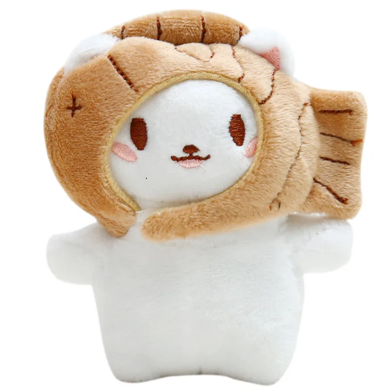 Креативная популярная подвеска в виде клубники рыбы кота брелок Taiyaki сома