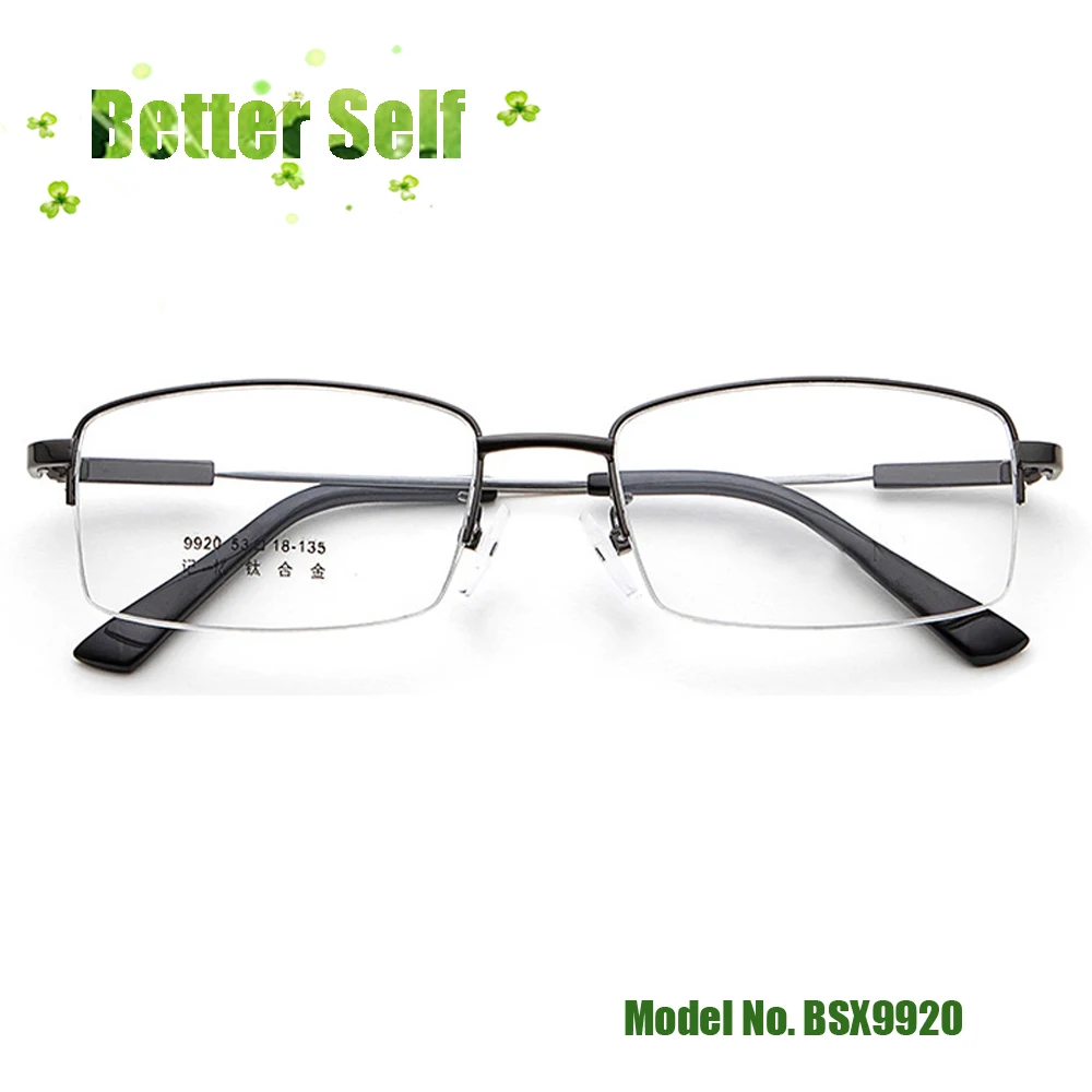 Бизнес очки могут сделать для близорукости мужские большие лицевые полуобода