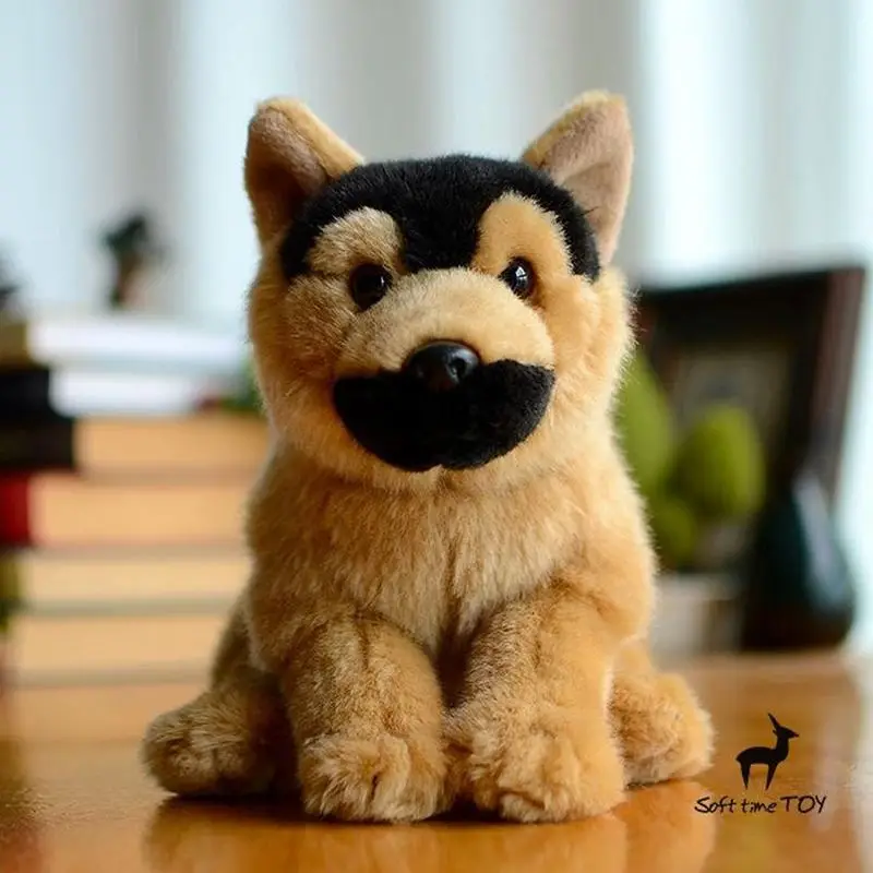 Реальной жизни собаки плюшевые животные игрушки для детей подарки на день
