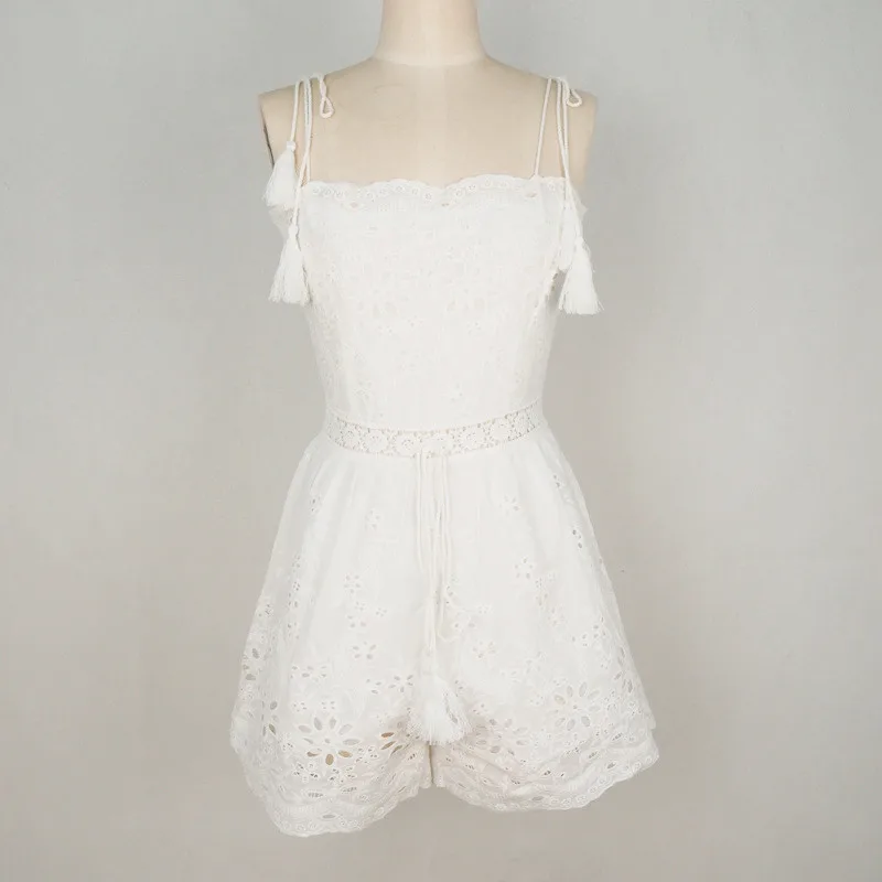 Сексуальный летний короткий повседневный комбинезон с цветочным принтом в стиле