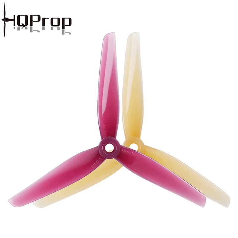 

HQPROP Ethix P3 5.1x3x3 3-Blade PC Propeller Peanut Butter / Jelly Prop Poly Carbonate for RC FPV 5inch Freestyle Racing Drones