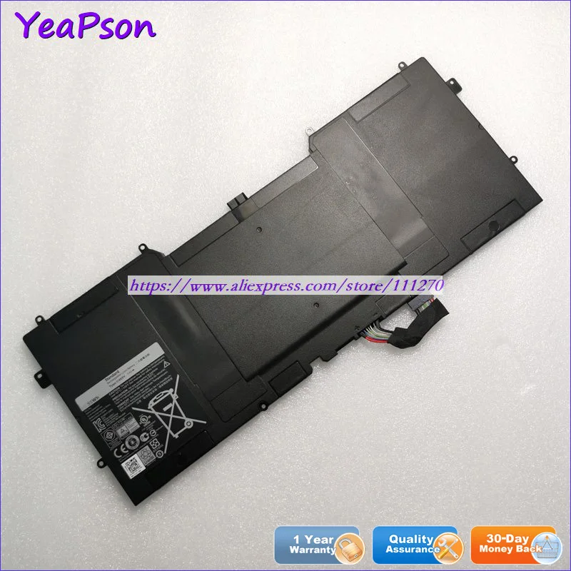 Ультрабук Yeapson C4K9V PKH18 WV7G0 7 4 В 55 Втч для Dell 13 L321X L322X XPS серия Series|Аккумуляторы