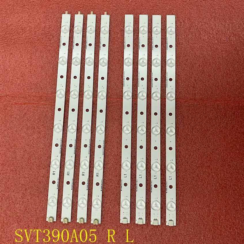 5set=40pcs LED Backlight Strip for Toshiba 39L4353D 39P2300D 39l2300D 39L4353RB SVT390A05 R L TL400FSB1 40L2400D SVT390A12