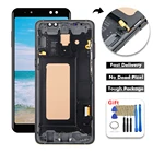 ЖК-дисплей для Samsung Galaxy A8 Plus A8 + 2018 A730F A730FDS A730X, дисплей с сенсорным экраном и дигитайзером в сборе с рамкой