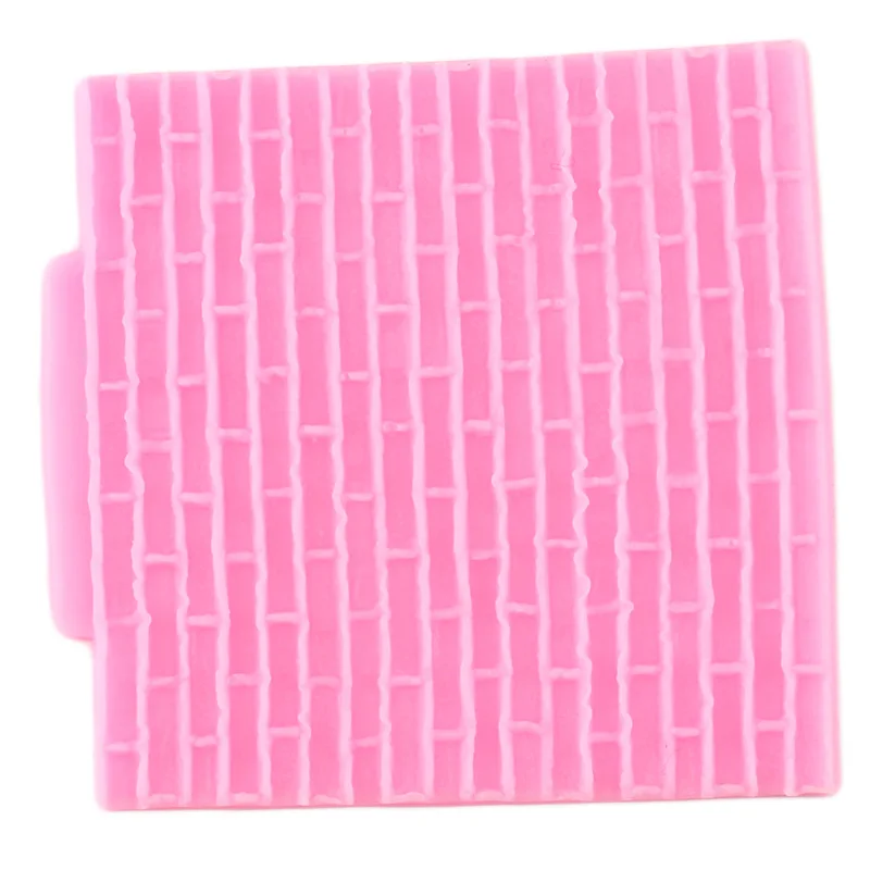 Каменная текстура Настенная силиконовая форма кружевной коврик шоколадная