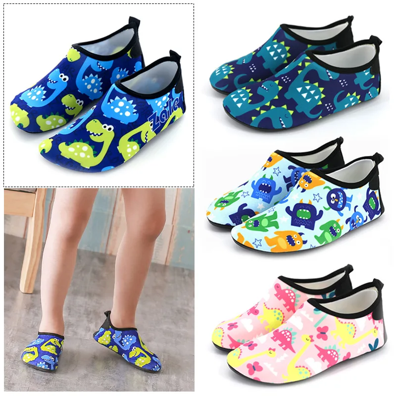 

Summer Children Outdoor Casual Shoes Boys Swimming Beach Shoes Stick Skin Hiking Wading Diving Footwear Girls Sports Shoes