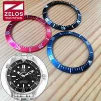 33 15mm luminous aluminum watch bezel insert wheel for mens omg sea master automatic watch case parts 212 30 36 20 01 001