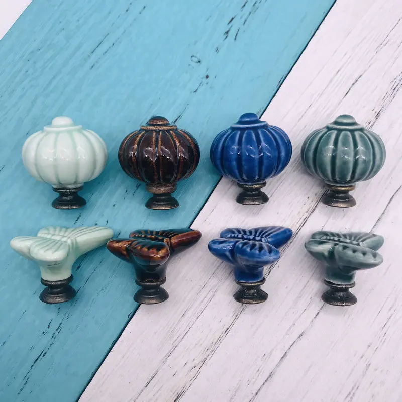 1x потертые восстановленные винтажные ручки ручной работы Аутентичные