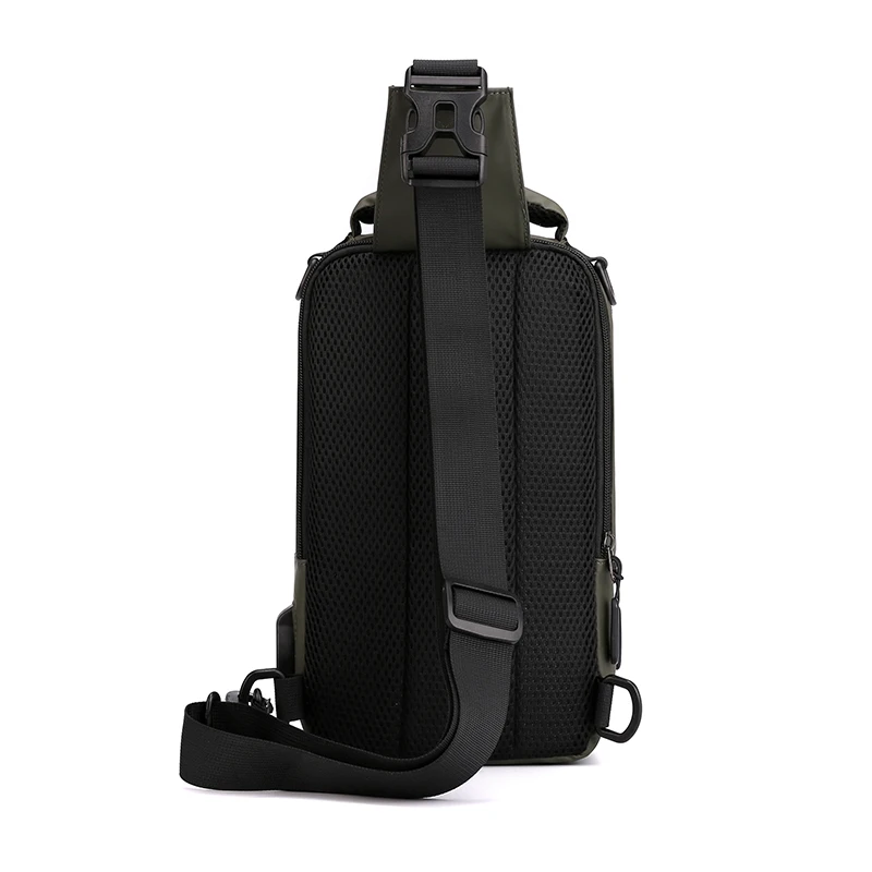 comprar Novo Saco De Crossbody Para Homens Ombro Mensageiro Sacos Masculino Mochila à Prova Dwaterproof água Curta Viagem Sling Saco Pacote