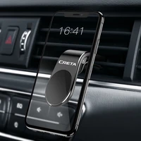 360 magnetic universal car phone holder air vent magnet mount mobile phone stand for hyundai creta ix25 2020 mats accessories