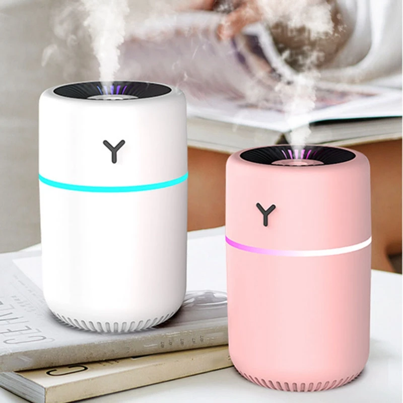 

260Ml Nano Spray Moisturizing Air Humidifier Portable USB Humidifier for Home Car Mist Maker with Led Night Lam