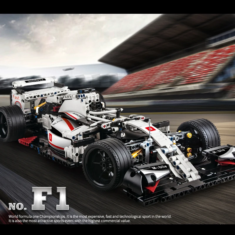 12335 Pcs Technic Formula One Racing Building Blocks World Famous Sports Car Bricks Toys Kids Winter Holiday Gift for Adult | Игрушки и