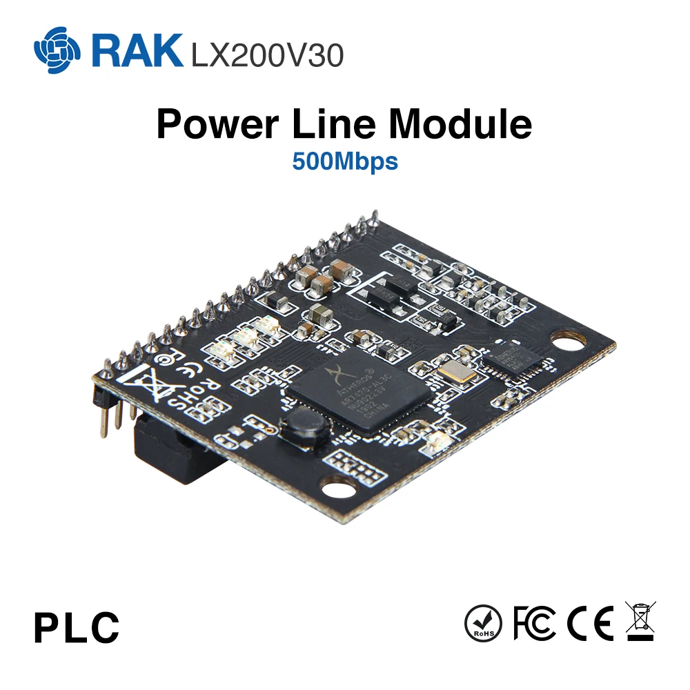 500Mbps Broadband Power line Module HomePlug AV Standards with Twisted Pair Ethernet interface QCA7420 Chips Network Adapter | Компьютеры