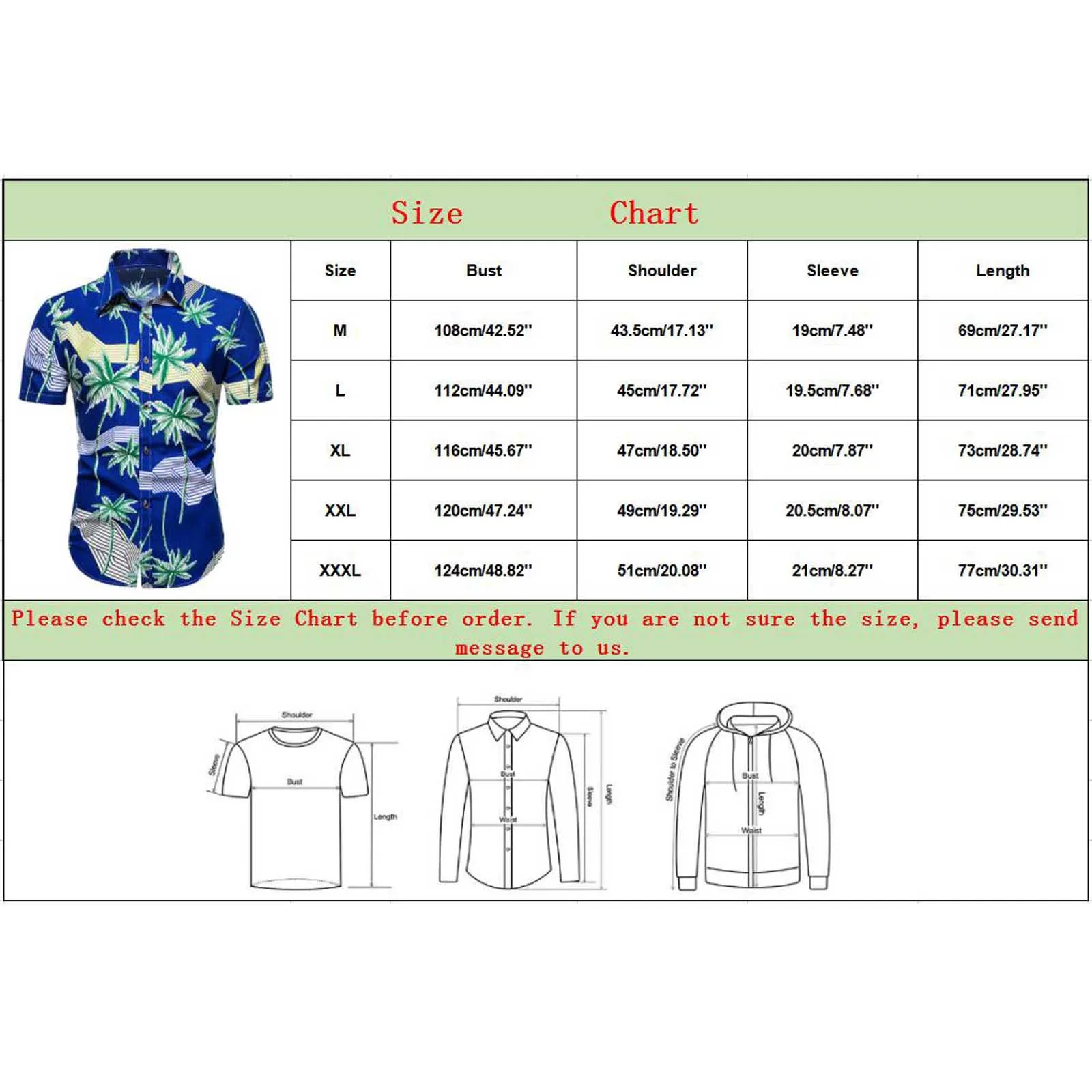 

Fashion Men's Summer Beach Printed Shirts Casual Short Sleeve Top Blouse Shirts Men Hawaiian Shirts men clothing chemise homme