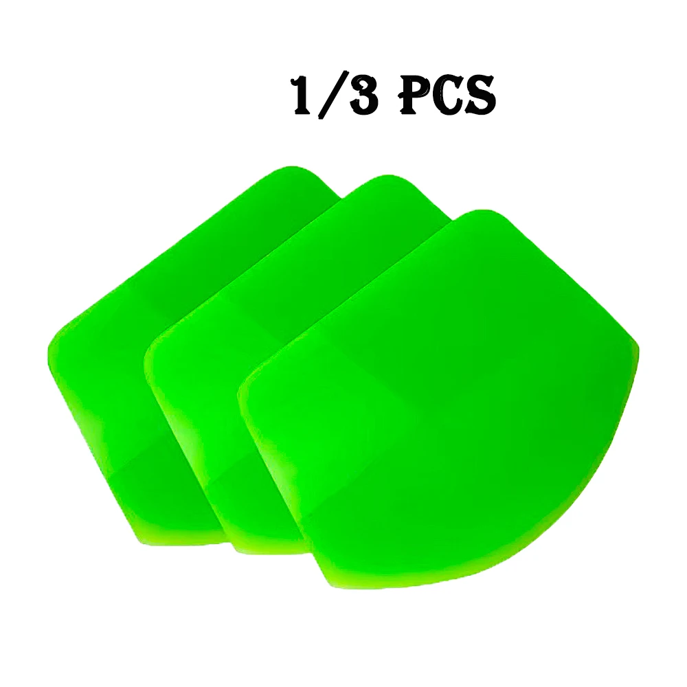 

1/3 Pcs PPF Soft Rubber Scraper Carbon Film Squeegee Car Wrap Paint Cleaning Tool Window Tint Water Wiper Car Scratch Remover