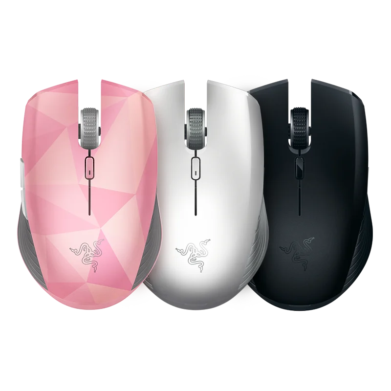 

Original Razer Atheris Viper Bluetooth mouse 2.4G Wireless mice Dual Mode Mercury Powder Crystal Computer Office Game Mouse