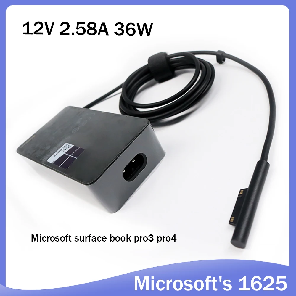 Replacement 1625 for Microsoft Surface Pro 3 4 5 Wall Charger Power Adapter 12V 2.58A Pro3 Pro4 core i5 1631 1724 battery