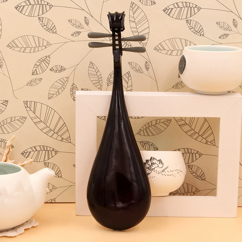 Миниатюрная модель Pipa Реплика с подставкой и чехол Mini Lute мини музыкальный