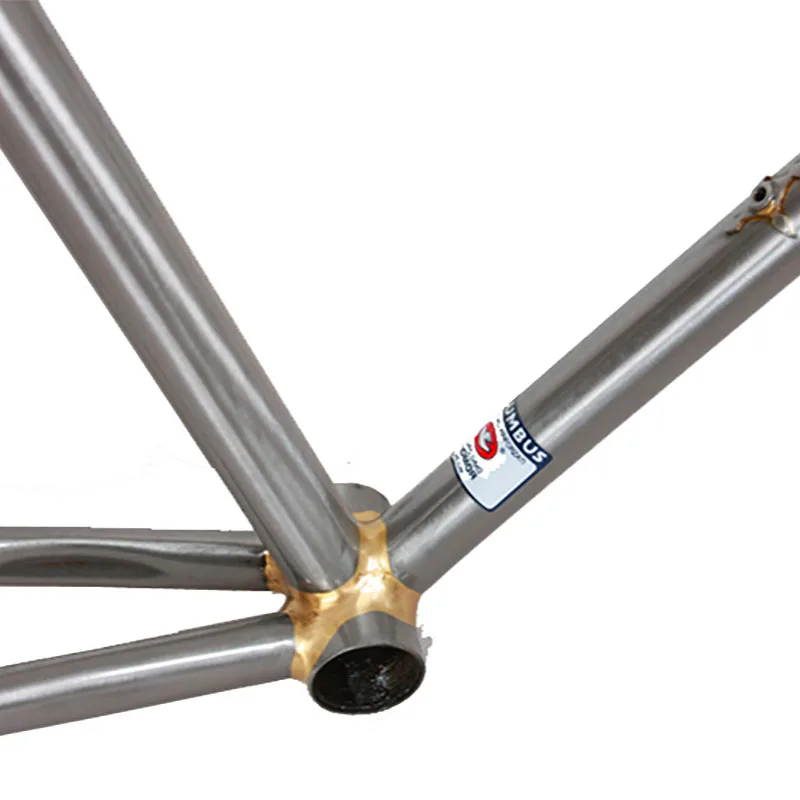 700C колеса 4130 Хромомолибденовая сталь Fixie рама для велосипеда медная